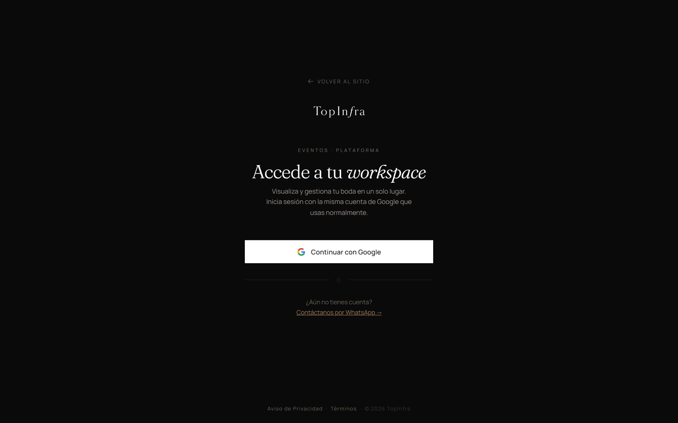 Captura de EventOS — Planeación de Eventos